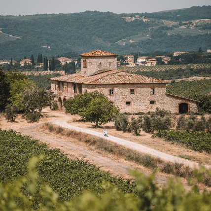 Vespa-Trip durch die Toskana, Reisen nach Toskana mit einer Vespa