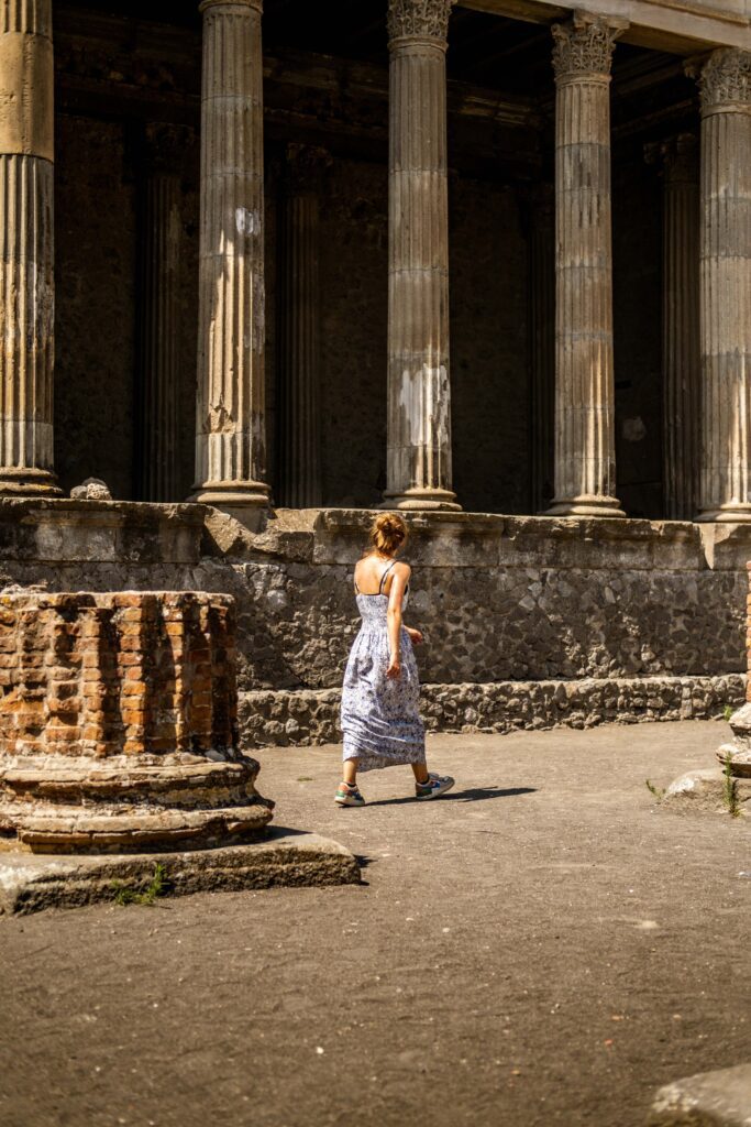 Pompeji in Amalfi besuchen – Pompeji während einer Vespa-Tour in Amalfi besichtigen.