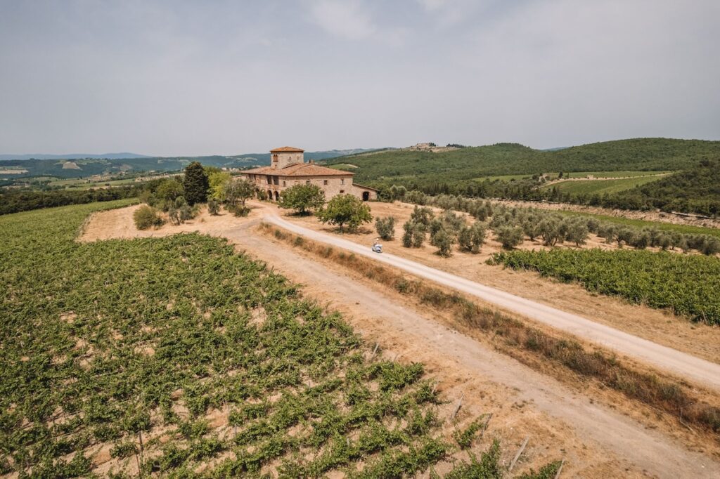 Landschaft in Chianti