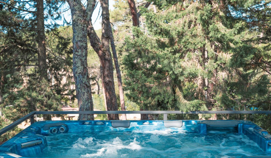Jacuzzi in Chianti