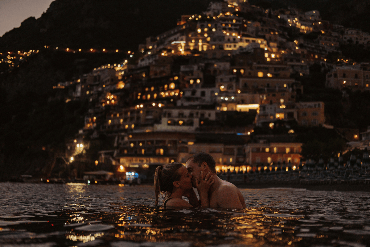 most famous beach positano