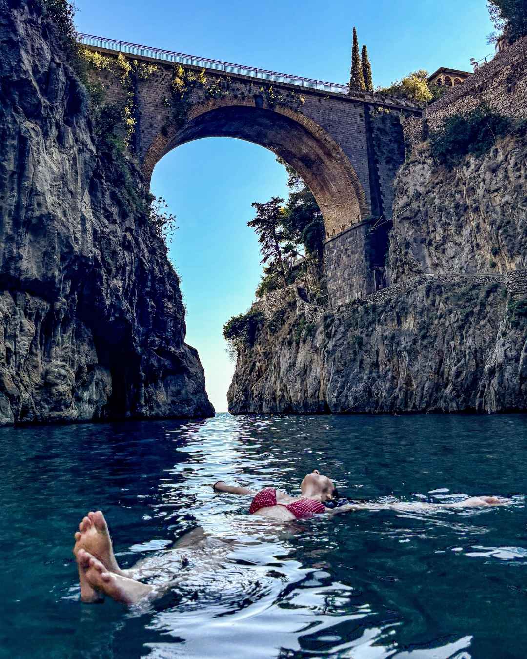 Fiordo di Furore, ein berühmter Badeort in Amalfi